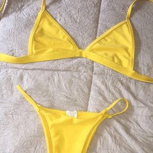 Cheeky Triangle Bikini Set